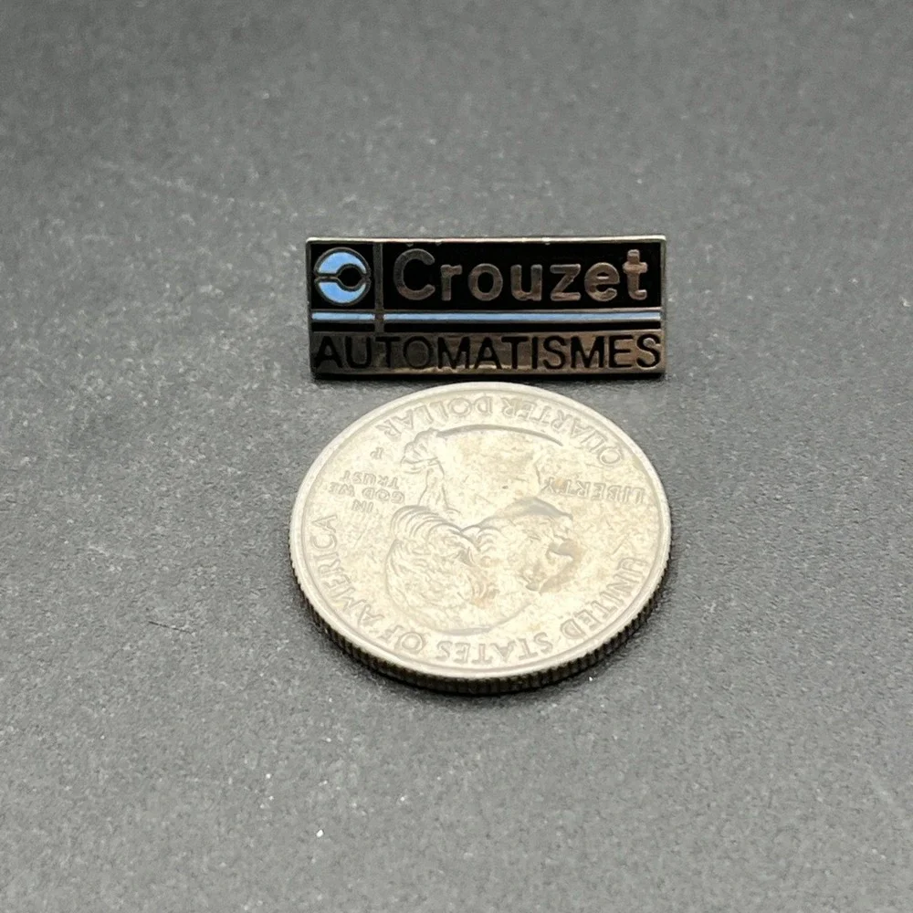 Crouzet‎ Automatismes Lapel Hat Pin
